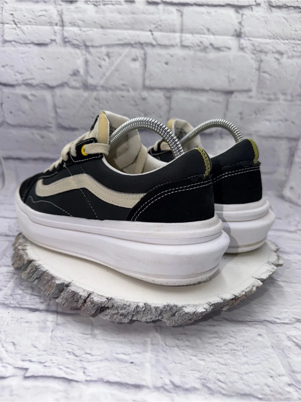 VANS Old Skool Overt CC Skater Shoes Sneakers Black Mens Size 7 Wmns Size 8.5